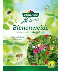 Dehner Natura Premium Blumensamen - Samen Blumenmischung 'Bienenweide', 60 - 80 cm hoch Bunt
