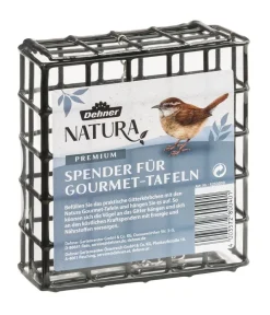 Dehner Natura Premium Wildvogelfutter & Snacks > Spender für Futtertafeln mit Tafel-Mix, 7-teilig