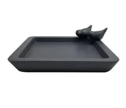 Dehner Natura Premium Vogeltränken|Gartenzwerge & Gartenfiguren > Vogeltränke Belém, ca. B30/H9/T30 cm