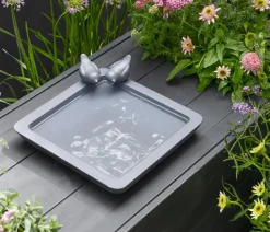 Dehner Natura Premium Vogeltränken|Gartenzwerge & Gartenfiguren > Vogeltränke Belém, ca. B30/H9/T30 cm