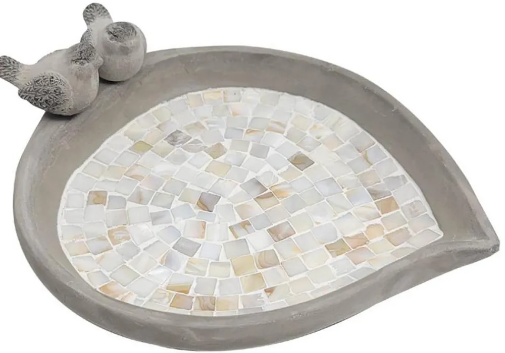 Dehner Natura Premium Vogeltränke Trevi, ca. B30,5/H4,5/T26 cm Beige Online