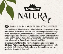 Dehner Natura Premium Wildvogel Streufutter schalenfrei im Eimer, 5 l Outlet