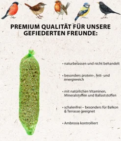 Dehner Natura Premium Wildvogelfutter Gourmet-Stangen mit Sonnenblumenkernen, 200 g Sale