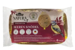 Dehner Natura Premium Wildvogelfutter Beeren-Meisenknödel, mit Netz, 6 Stk. Online
