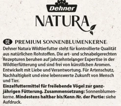 Dehner Natura Premium Wildvogelfutter & Snacks > Wildvogelfutter Sonnenblumenkerne