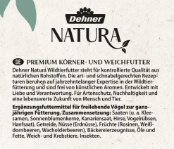 Dehner Natura Premium Wildvogelfutter & Snacks - Wildvogel Streufutter