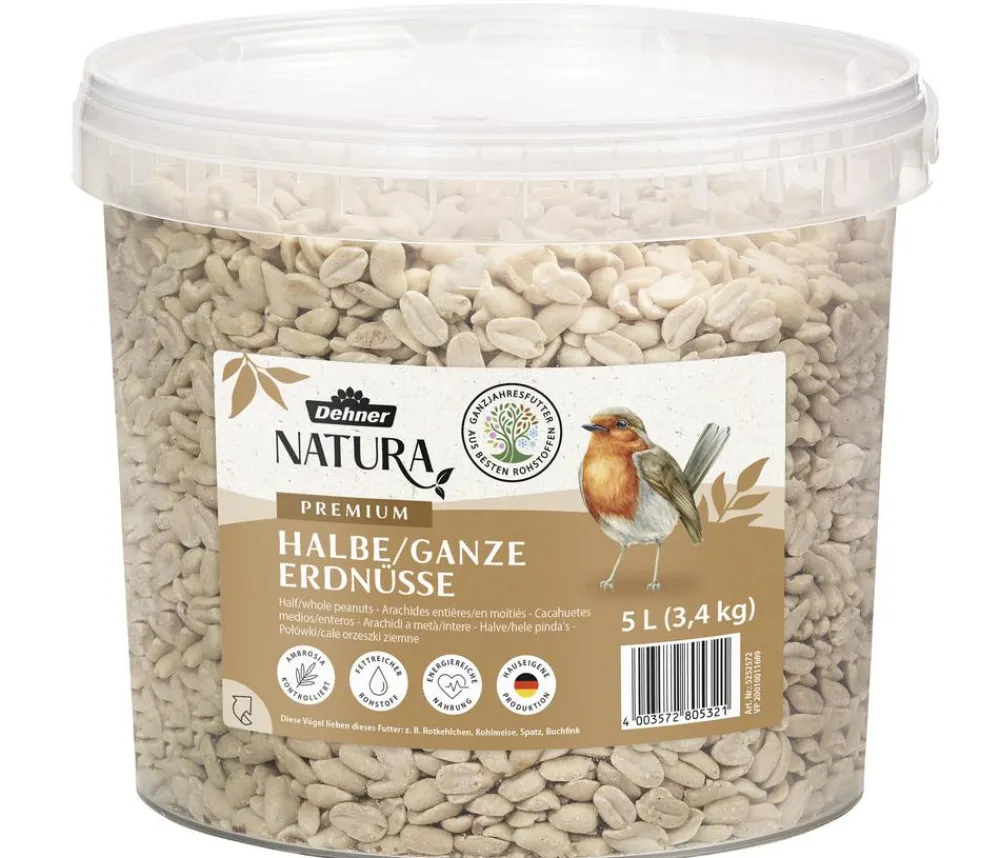 Dehner Natura Premium Wildvogelfutter & Snacks - Wildvogel Fett- und Weichfutter