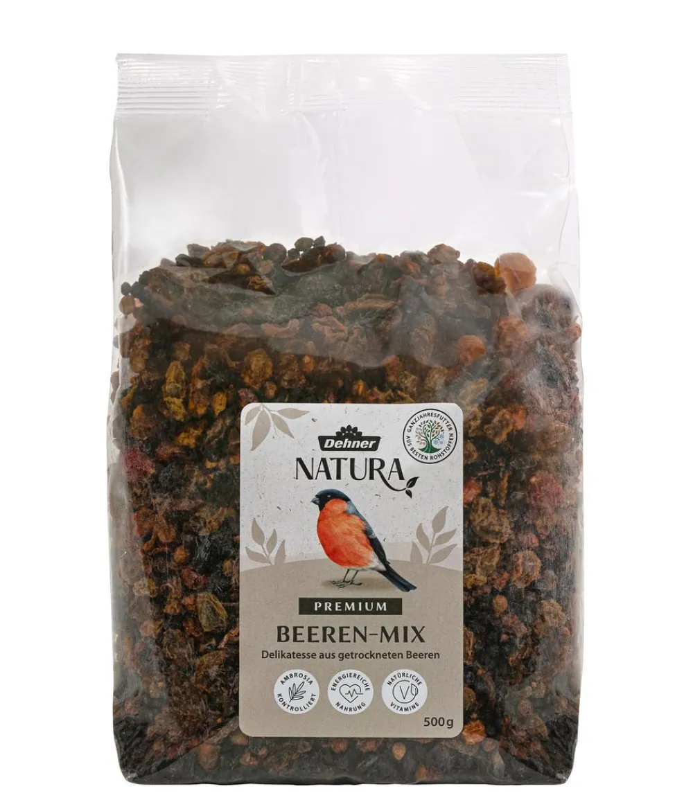 Dehner Natura Premium Wildvogelfutter & Snacks - Wildvogelfutter Gehackte Erdnüsse