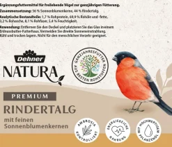 Dehner Natura Premium Wildvogelfutter & Snacks - Wildvogel Körner- und Weichfutter