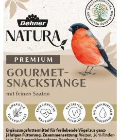 Dehner Natura Premium Wildvogelfutter & Snacks - Wildvogelfutter Protein-Mix, 500 g