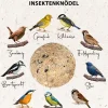 Dehner Natura Premium Wildvogelfutter Insekten-Meisenknödel im Karton, ohne Netz, 100 Stk. Best
