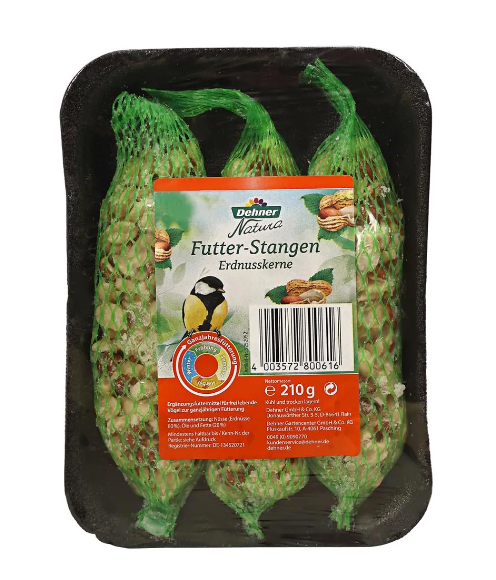 Dehner Natura Premium Wildvogelfutter & Snacks - Wildvogelfutter Gourmet-Mix, 420 g