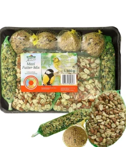Dehner Natura Premium Wildvogelfutter Spezial-Snackmix, 6-teilig Sale