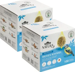 Dehner Natura Premium Meisenknödel - Wildvogelfutter Meisenknödel im Karton, mit Netz
