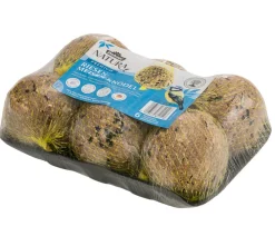 Dehner Natura Premium Meisenknödel - Wildvogelfutter Riesen-Meisenknödel, mit Netz