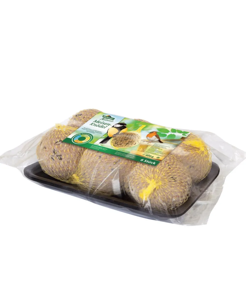 Dehner Natura Premium Wildvogelfutter & Snacks|Meisenknödel - Wildvogelfutter Starterset, 7-teilig