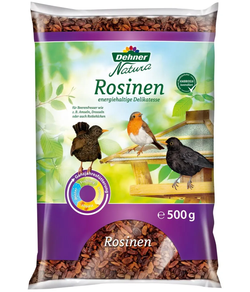 Dehner Natura Premium Wildvogelfutter & Snacks|Meisenknödel - Wildvogelfutter Starterset, 7-teilig