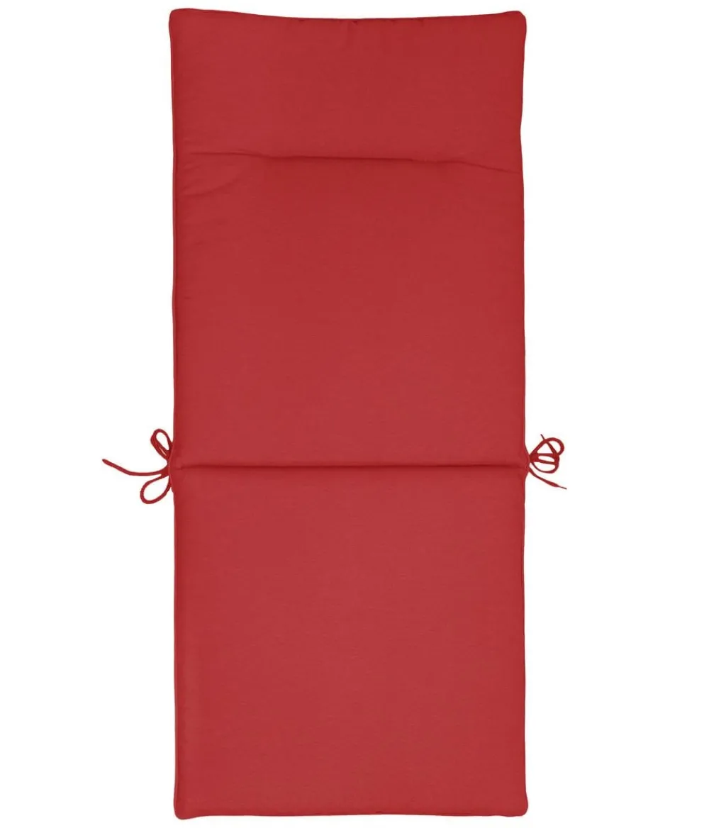 Dehner Niederlehnerauflage Veneto, ca. B48/H4/T97 cm Rot Online