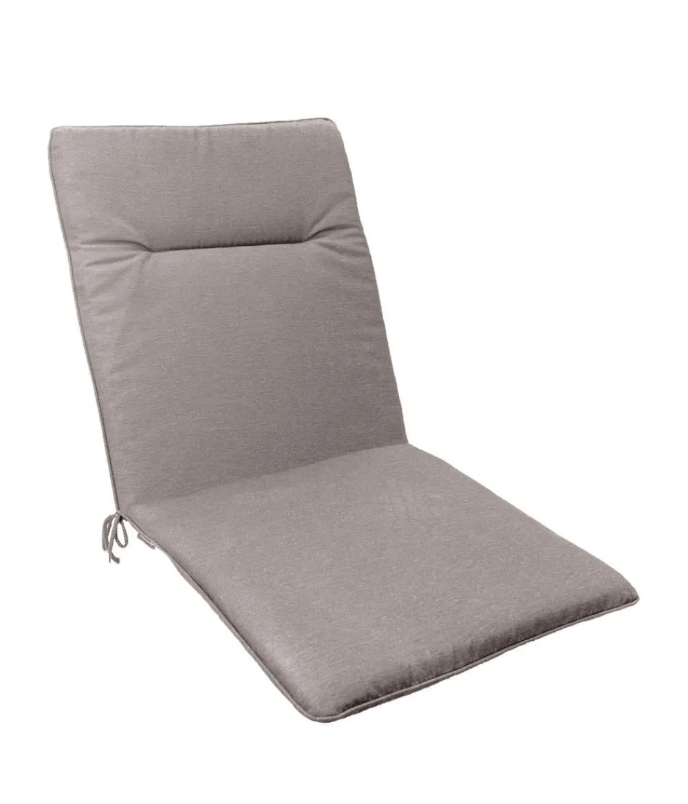 Dehner Sitzauflagen - Niederlehnerauflage Veneto, ca. B48/H4/T97 cm Taupe