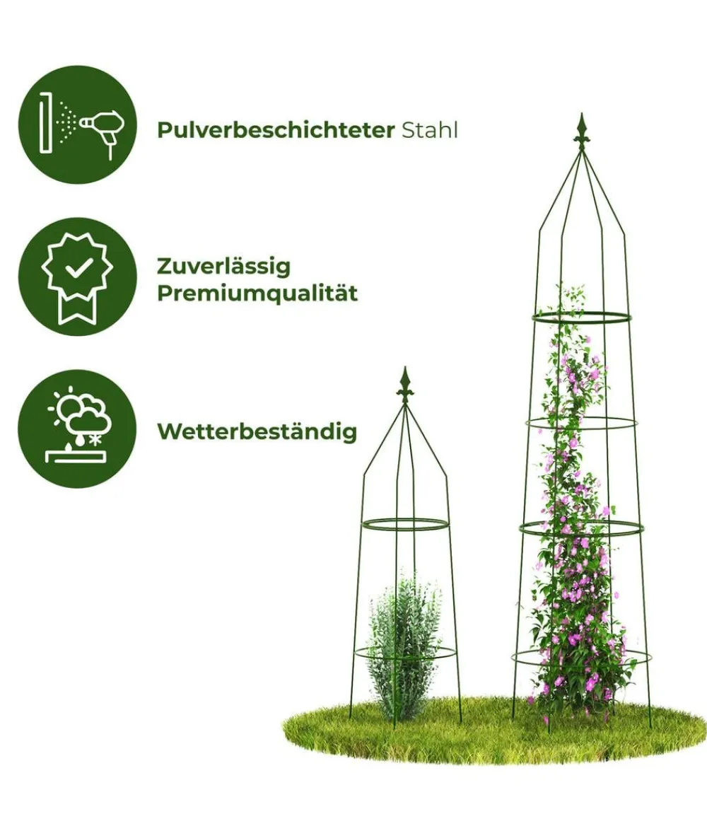 Dehner Rankgitter & Obelisken - Obelisk Ilaria Grün