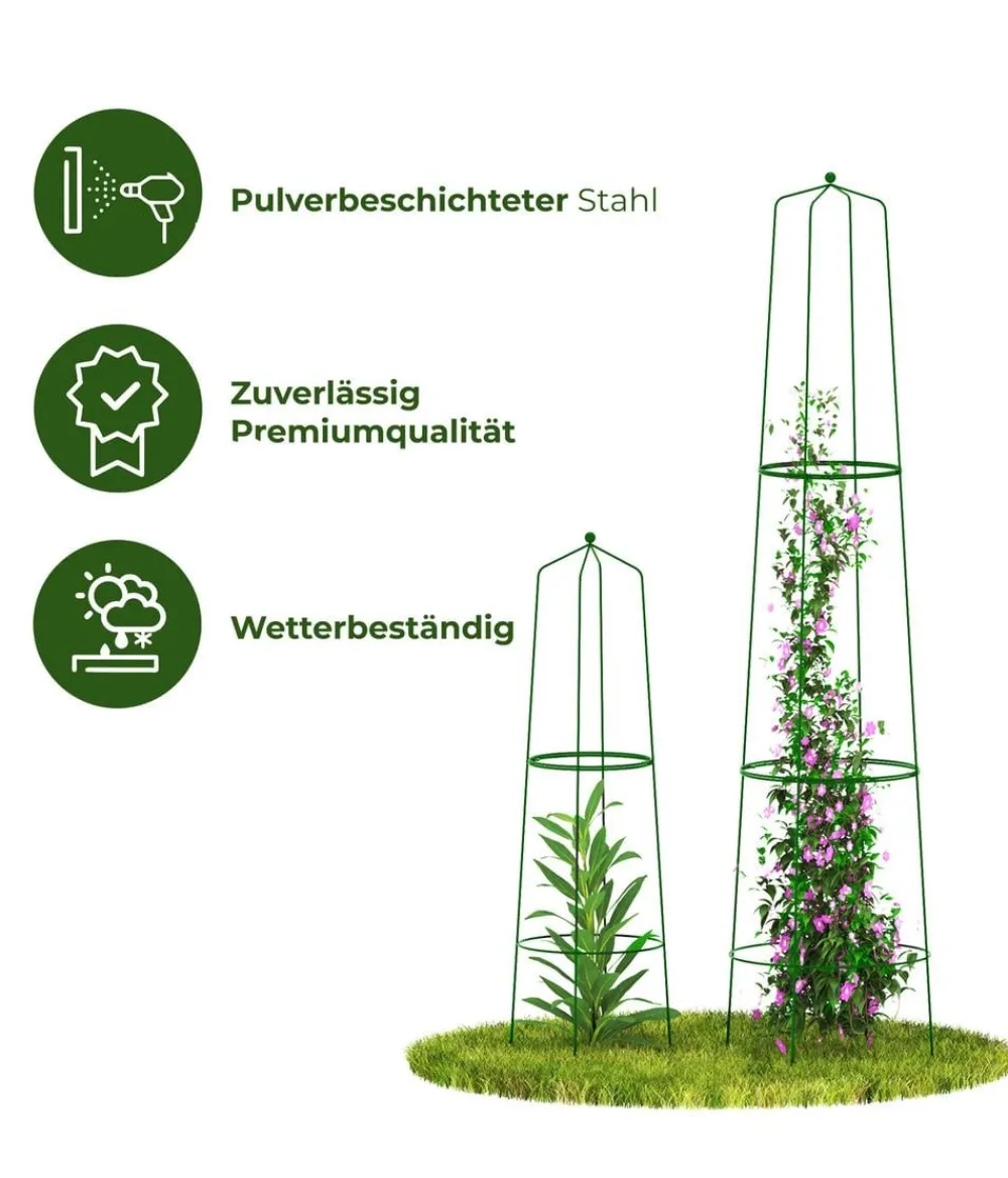 Dehner Rankgitter & Obelisken - Obelisk Nova Grün