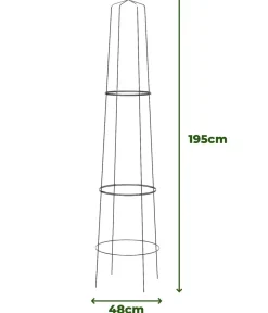 Dehner Rankgitter & Obelisken > Obelisk-Sekt Nova, 2-teilig