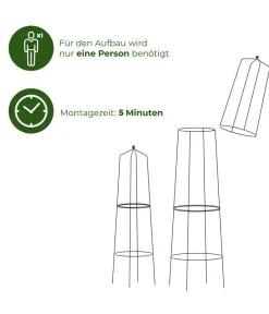 Dehner Obelisk-Sekt Nova, 2-teilig Schwarz Discount