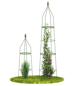 Dehner Rankgitter & Obelisken > Obelisk-Set Ilaria, 2-teilig