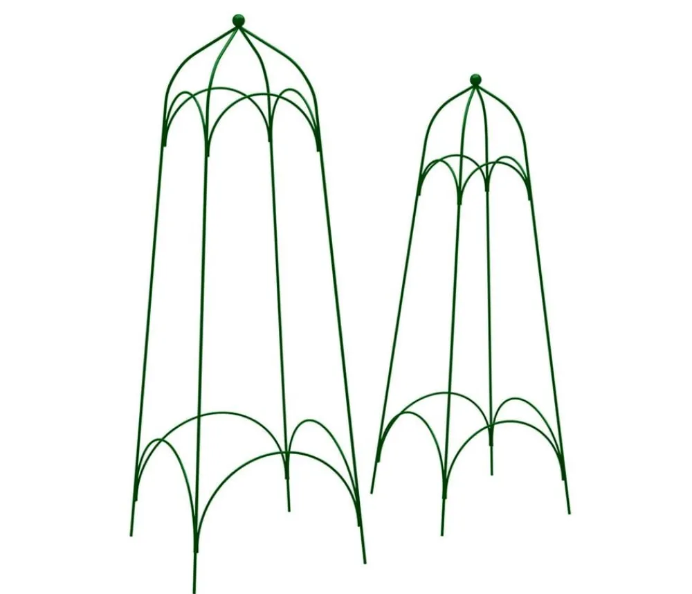 Dehner Rankgitter & Obelisken > Obelisk-Set Tenda, 2-teilig