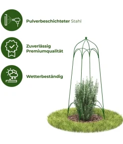 Dehner Rankgitter & Obelisken > Obelisk-Set Tenda, 2-teilig