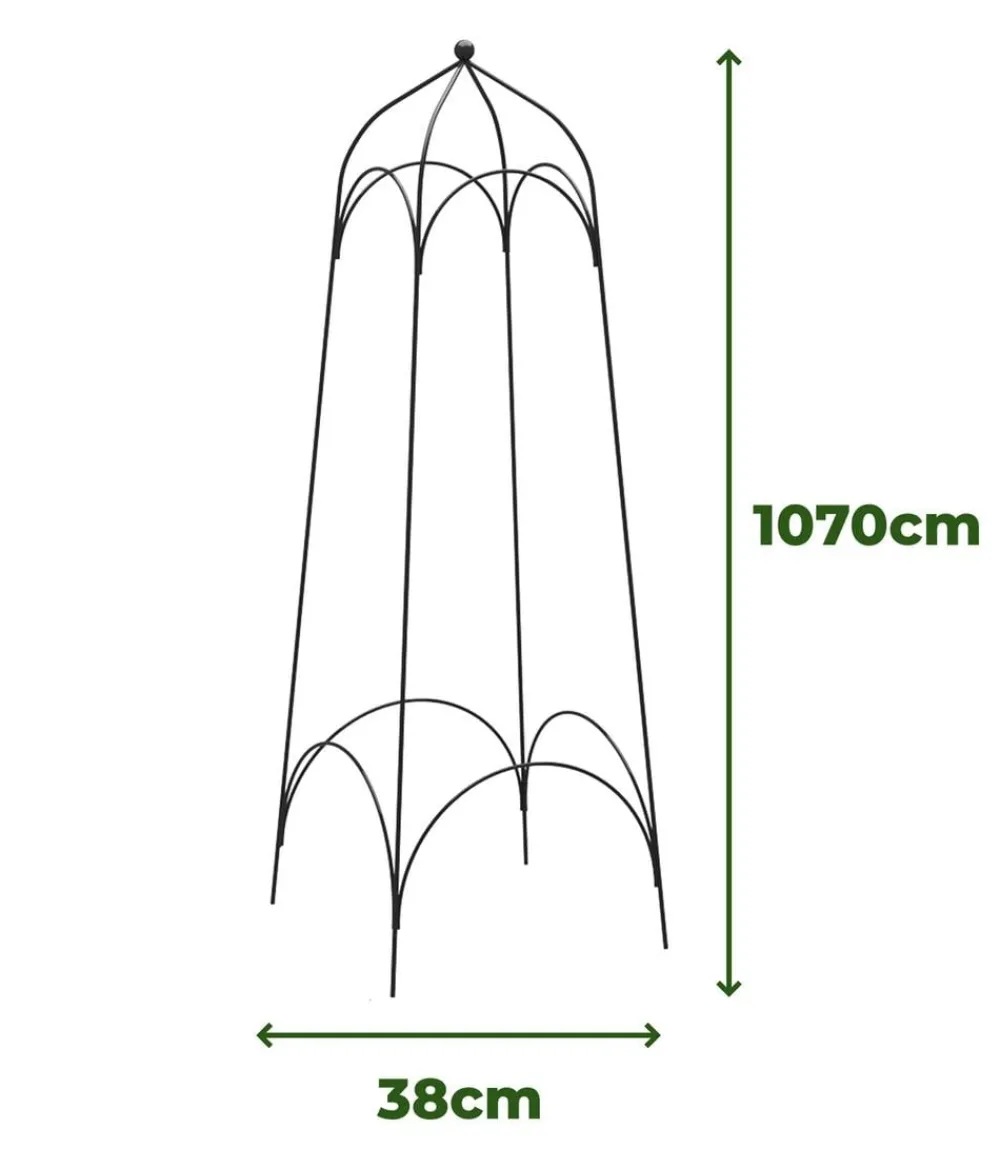 Dehner Obelisk Tenda Schwarz Sale