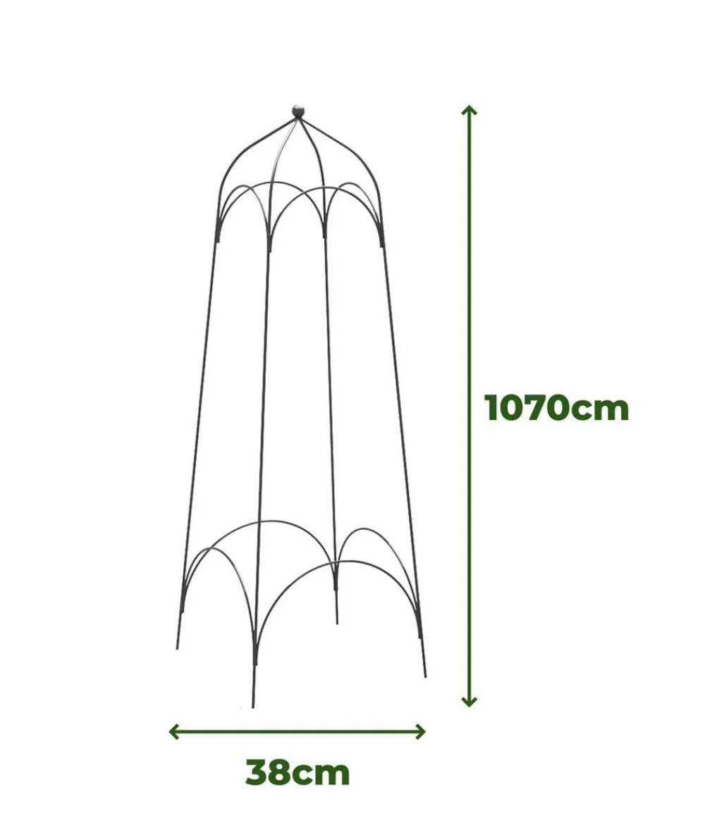 Dehner Obelisk Tenda Grau New