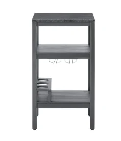 Dehner Outdoor-Küche Regal Southampton, ca. B50/H90/T50 cm Anthrazit Best