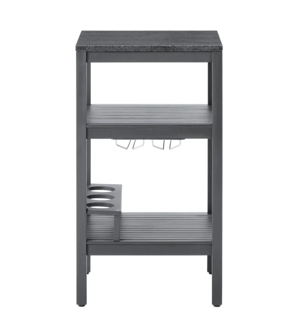 Dehner Outdoor-Küche Regal Southampton, ca. B50/H90/T50 cm Anthrazit Best