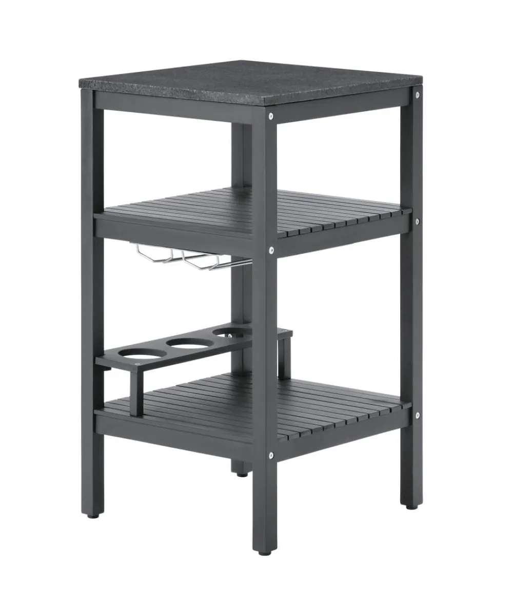 Dehner Outdoor-Küche Regal Southampton, ca. B50/H90/T50 cm Anthrazit Best