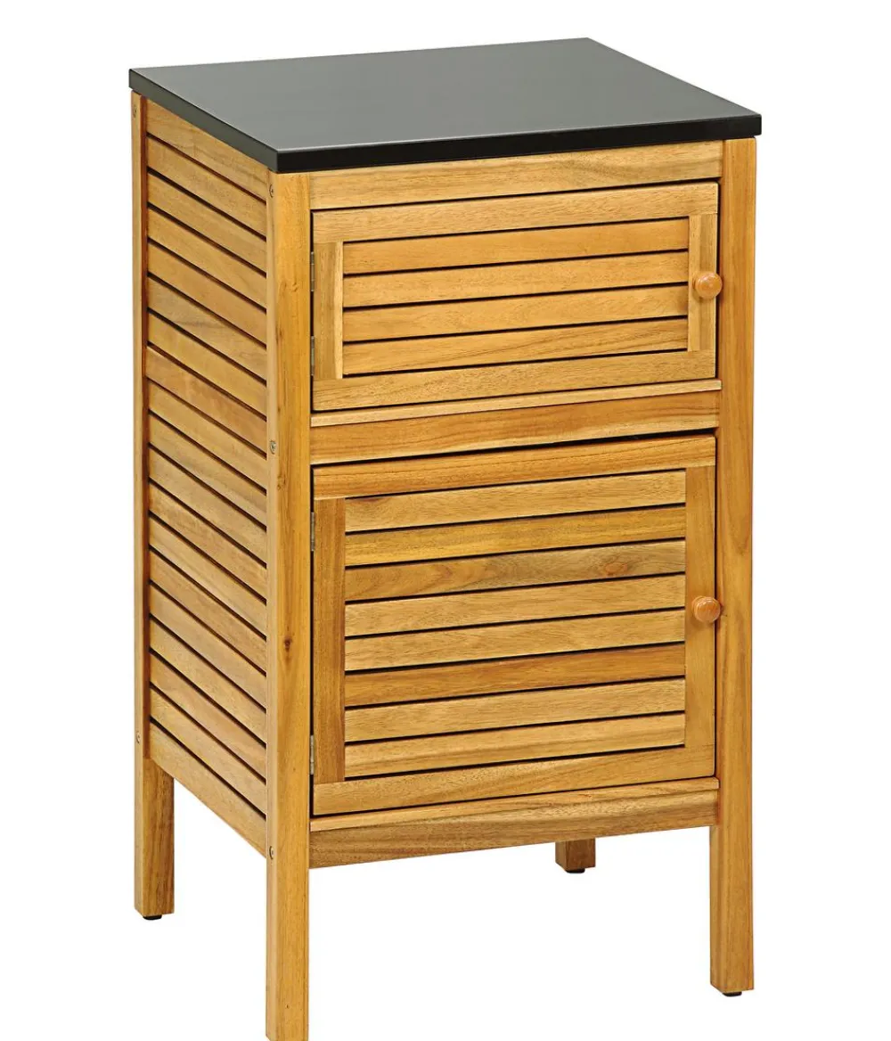Dehner Outdoor-Küche Schrank Southampton, ca. B50/H90/T50 cm Hellbraun Outlet
