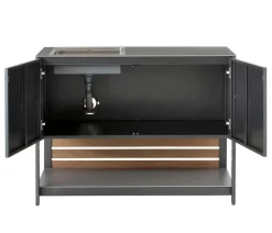 Dehner Outdoor-Küchen - Outdoor-Küche Spülschrank Loop, ca. B110/H91,5/T60 cm Grau