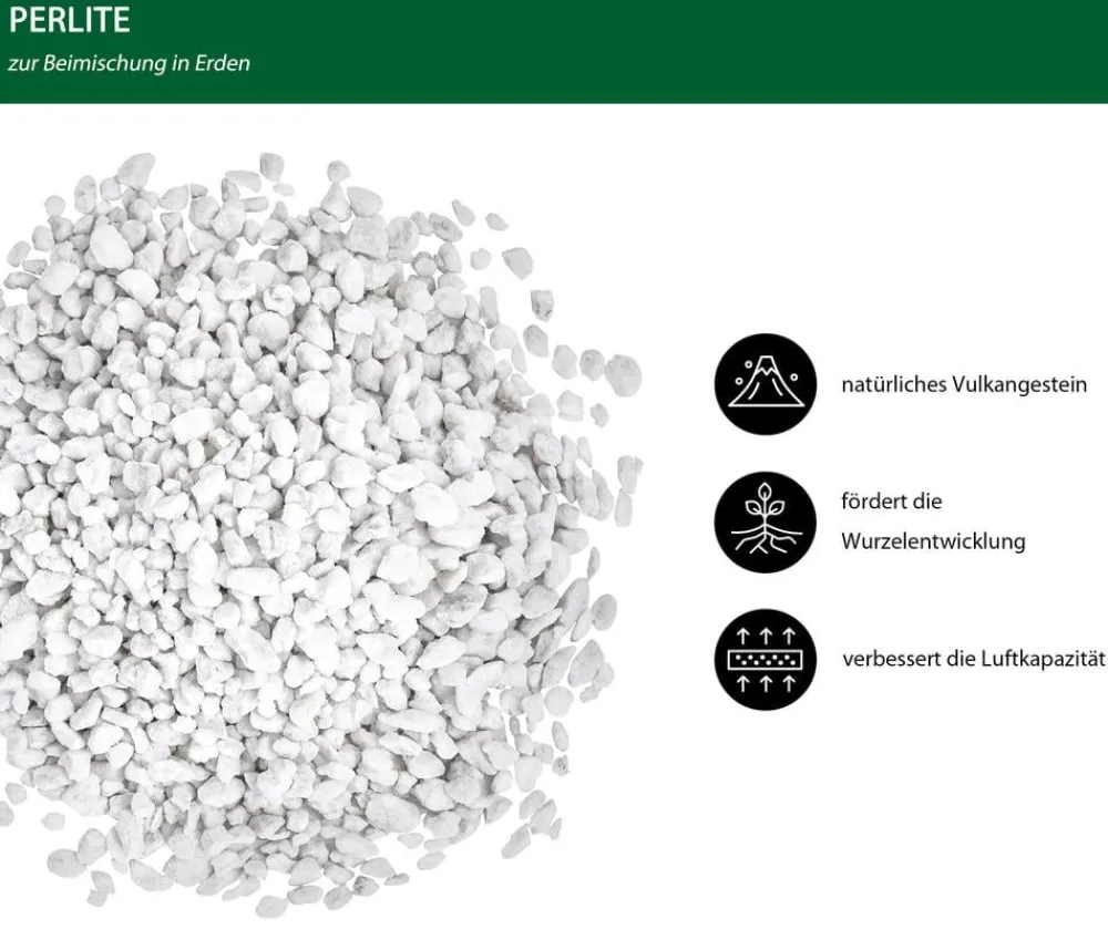 Dehner Spezialerde|Blumenerde - Perlite, 5 l