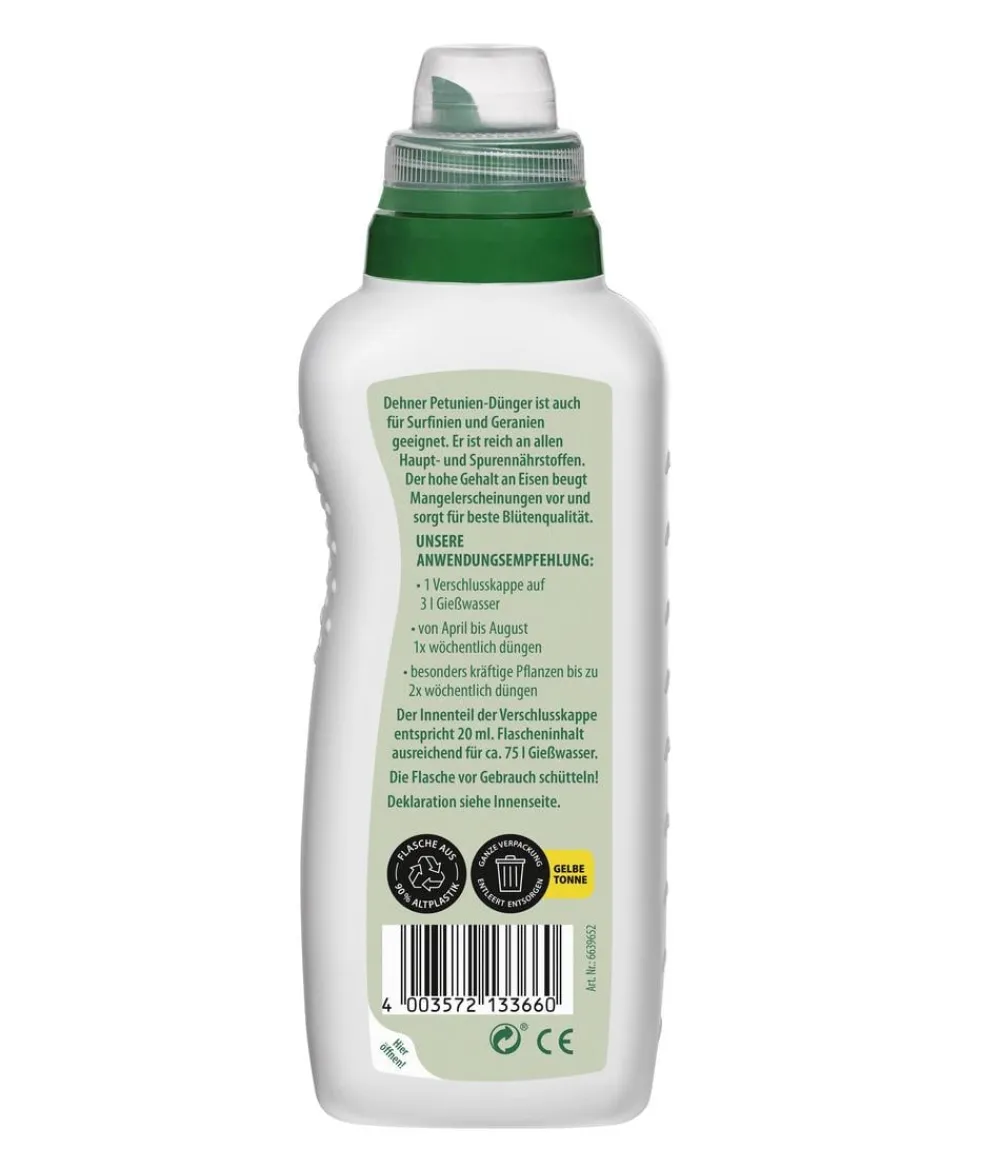 Dehner Blumendünger|Spezialdünger - Petunien-Dünger, flüssig, 500 ml