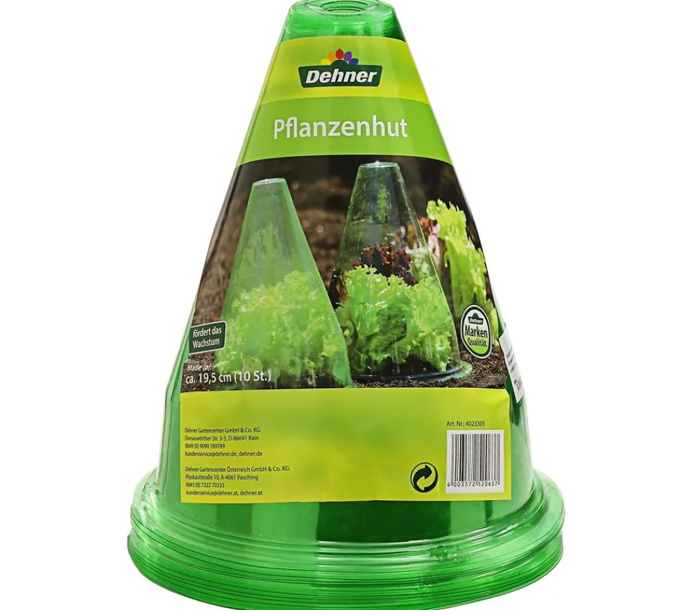 Dehner Pflanzenfolien & Ernteschutz > Pflanzenhut, 10 Stk.