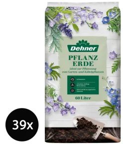 Dehner Pflanzerde, 39 x 60 Liter Hot