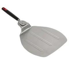 Dehner Grillzubehör - Pizzaheber, klappbar, ca. B38/H5,5/T31,5 cm Silber