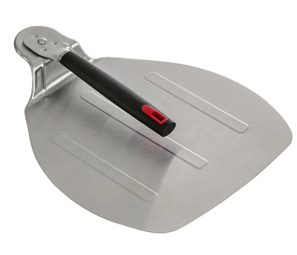 Dehner Grillzubehör - Pizzaheber, klappbar, ca. B38/H5,5/T31,5 cm Silber