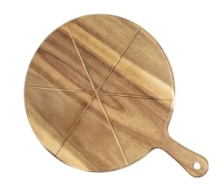 Dehner Pizzaöfen|Grillzubehör - Pizzaschneidebrett, ca. B43/H1,5/T32 cm Natur