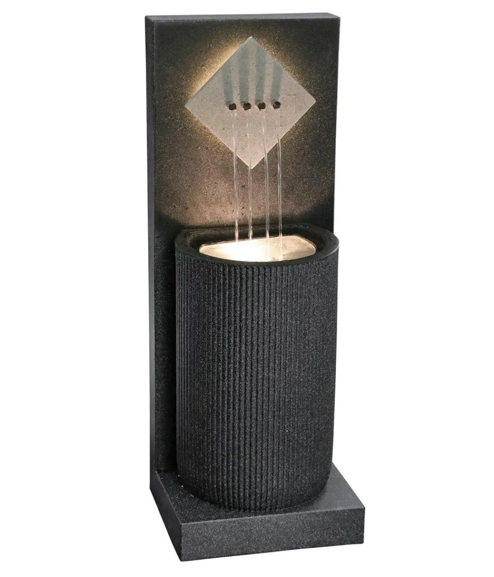 Dehner Polyethylen-Gartenbrunnen Triton, solarfähig, ca. H96,5 cm Best