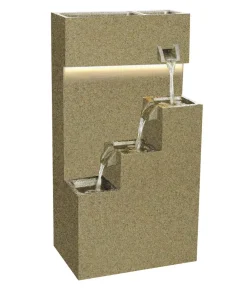 Dehner Polyethylen-Gartenbrunnen Gradino, solarfähig, ca. H80,5 cm Discount