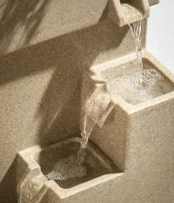 Dehner Polyethylen-Gartenbrunnen Gradino, solarfähig, ca. H80,5 cm Discount