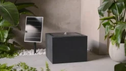 Dehner Gartenbrunnen > Polyethylen-Solarbrunnen Biala, ca. H32,5 cm