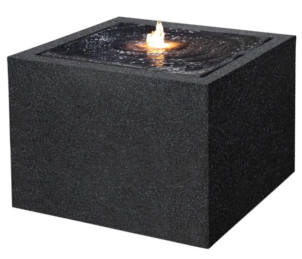 Dehner Gartenbrunnen > Polyethylen-Solarbrunnen Biala, ca. H32,5 cm