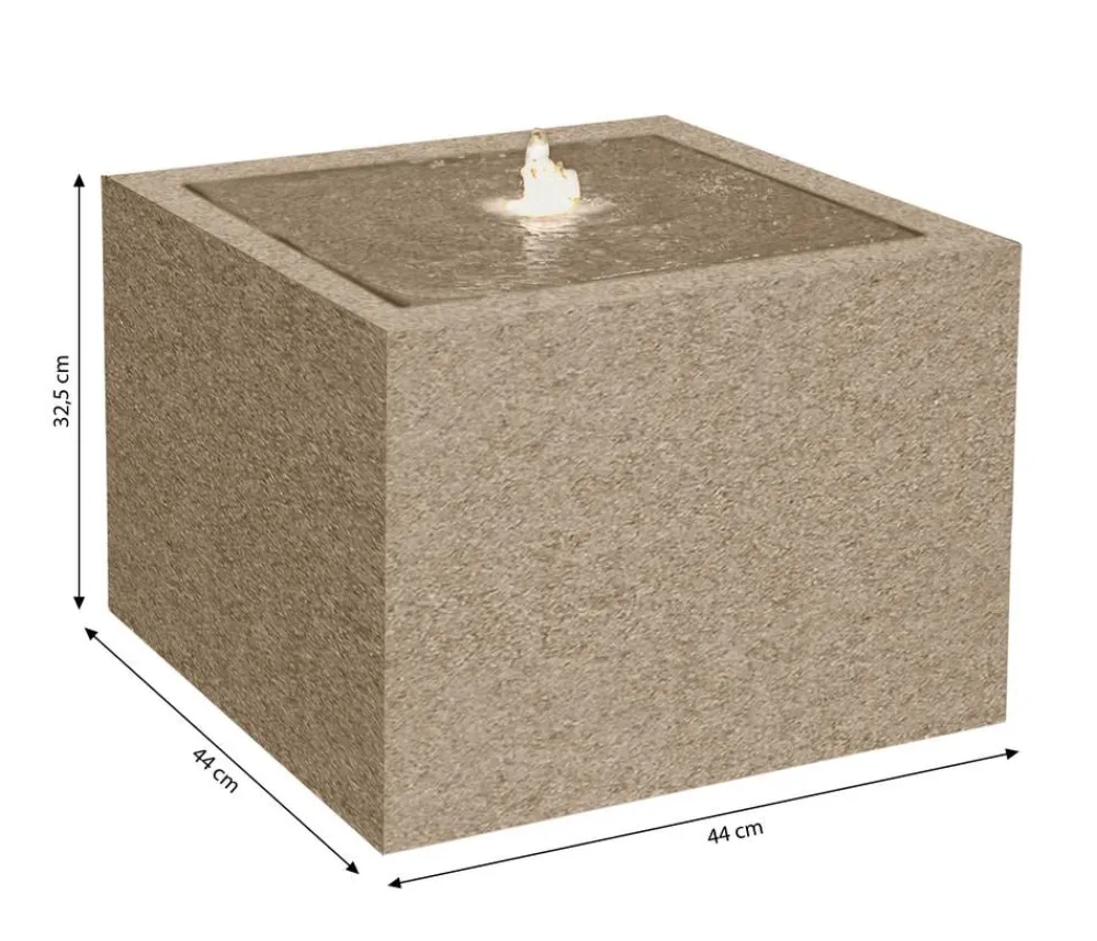 Dehner Polyethylen-Solarbrunnen Biala, ca. H32,5 cm Hot
